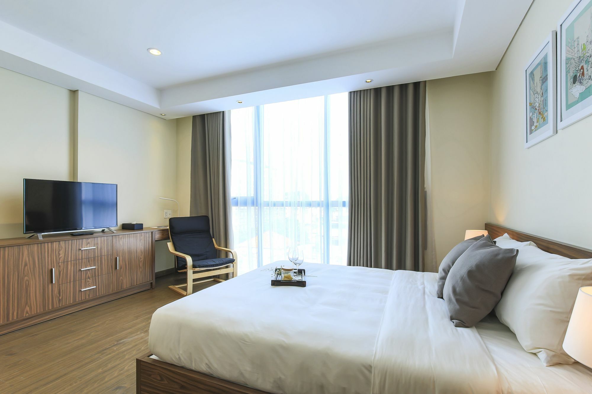 הו צ'י מין סיטי Aurora Serviced Apartments (Adults Only) מראה חיצוני תמונה